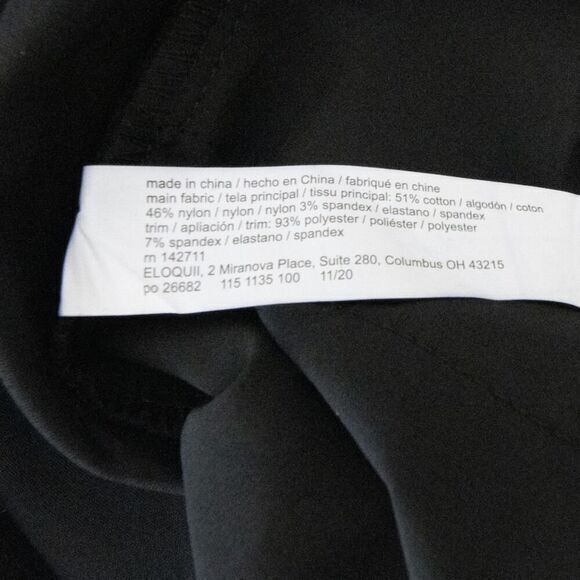 New! Eloquii black ankle‎ pants, size 18V - Picture 10 of 14